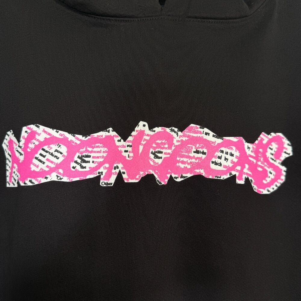 Noon Goons Hoodie Mens Extra Large Logo Fleece Pullover Black Streetwear XL - Picture 3 of 10